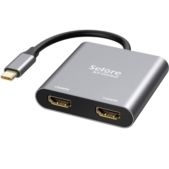 ***FREE WITH PURCHASE-USB-C Adapter Selore 2 in 1 - Picture 2 of 3